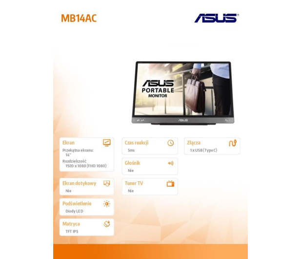 ASUS MB14AC przenośny - 577563 - zdjęcie 8